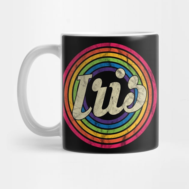 Iris - Retro Rainbow Faded-Style by MaydenArt